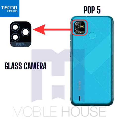 Glass Camera Tecno Pop 5