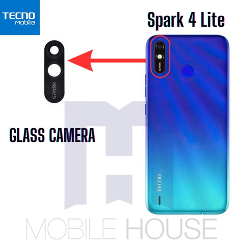 Glass Camera Tecno Spark 4 Lite