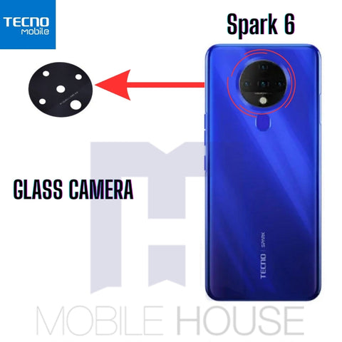 Glass Camera Tecno Spark 6